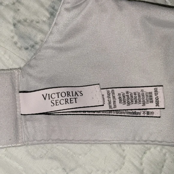 (5) 36DD VICTORIA'S SECRET Bra Lot - Red, Black, Gray, White - Body by Victoria